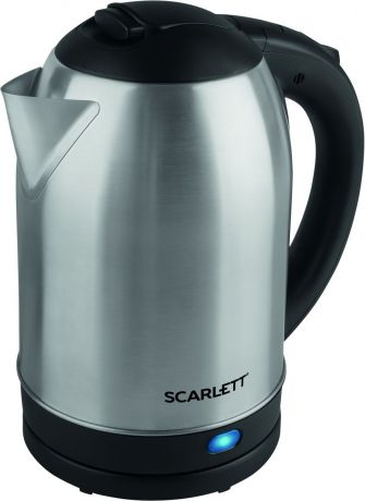 Электрический чайник Scarlett SC-EK21S59, цвет: серебристый