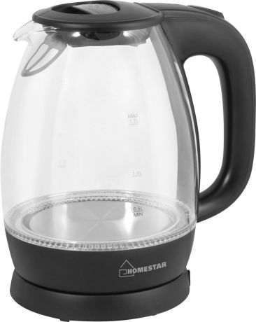 Электрический чайник HomeStar HS-1012, Black