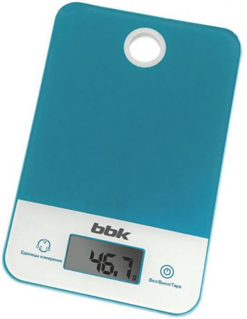Кухонные весы BBK KS109G цвет бирюзовый