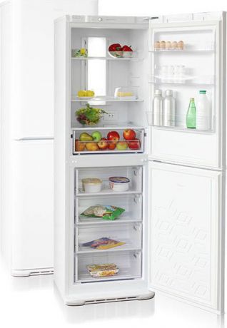 Холодильник Бирюса Б-340NF, двухкамерный, белый