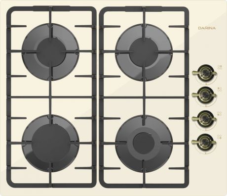 Варочная панель DARINA 1T18 BGC 341 12 Bg, газовая, бежевый