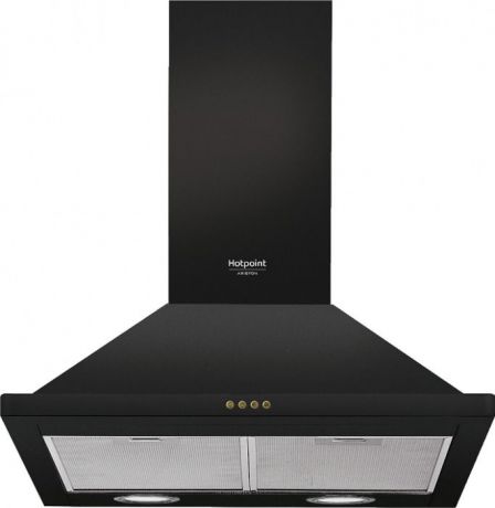 Встраиваемая вытяжка Hotpoint-Ariston HHPN6.4FAMAN, черный