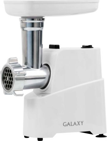 Мясорубка Galaxy GL 2402, цвет: белый