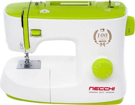 Швейная машина Necchi 2417, белый, светло-зеленый
