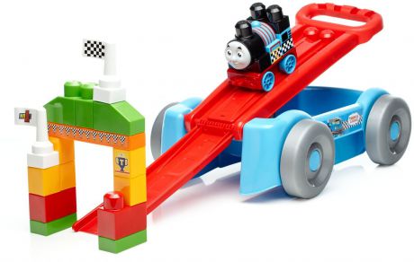 Mega Bloks Thomas & Friends Конструктор Гоночный железнодорожный вагончик