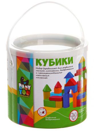 Bondibon Конструктор Кубики ВВ1504