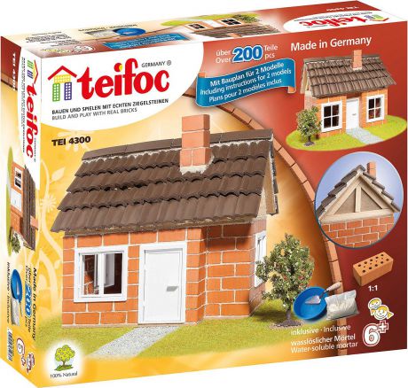 Teifoc Строительный набор Дом с каркасной крышей