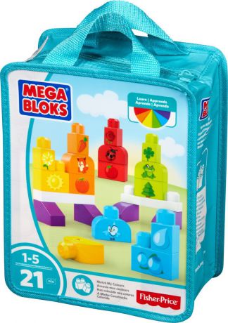 Mega Bloks Pre-school Обучающий конструктор Изучаем цвета