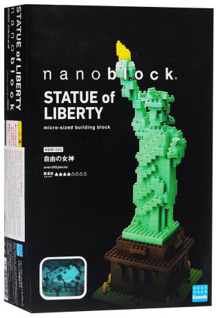 Nanoblock Мини-конструктор Статуя Свободы