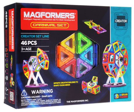 Magformers Магнитный конструктор Carnival Set