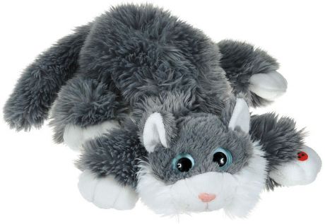 Gulliver Мягкая игрушка "Котик Шалунишка", 30 см Цвет: серый