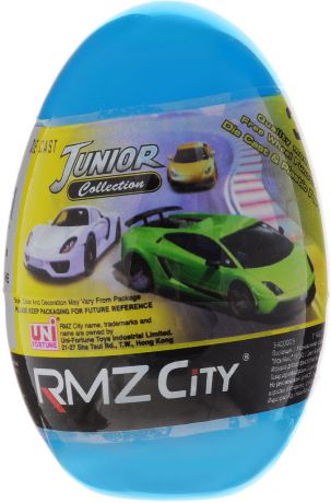 Uni-Fortune Toys Яйцо с моделью автомобиля цвет голубой
