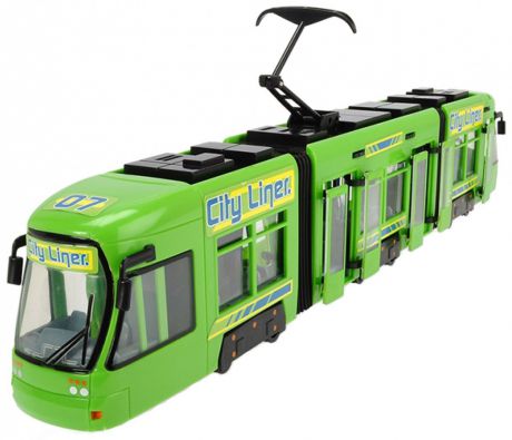 Dickie Toys Городской трамвай цвет зеленый