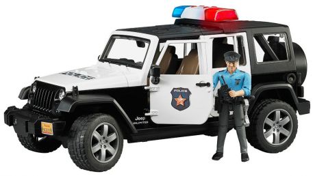 Bruder Внедорожник Jeep Wrangler Unlimited Rubicon Полиция