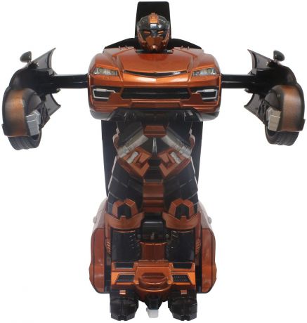 1TOY Робот-трансформер на радиоуправлении Машина цвет оранжевый