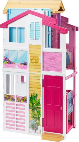 Barbie Дом для кукол Городской дом Малибу