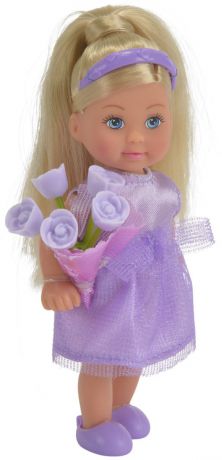 Simba Мини-кукла Еви подружка невесты цвет платья фиолетовый