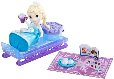 Disney Frozen Мини-кукла Эльза и сани