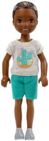 Barbie Мини-кукла мальчик с хомяком