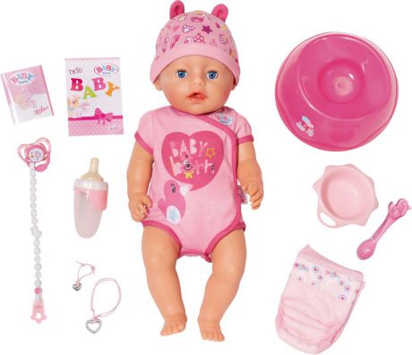 Кукла Zapf Creation Baby Born интерактивная, 43 см