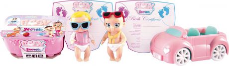 Игровой набор с куклой Zapf Creation Baby Secrets "Набор с кабриолетом", 930-342