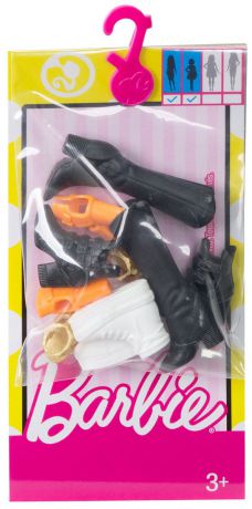 Barbie Аксессуар для кукол Наборы обуви Универсальный размер FCR91_FCR92