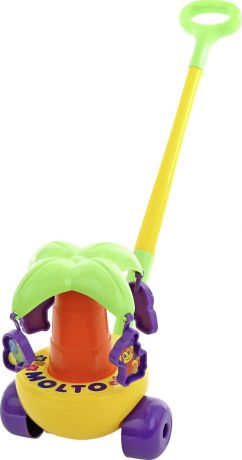 Полесье Игрушка-каталка с ручкой Пальма, цвет в ассортименте