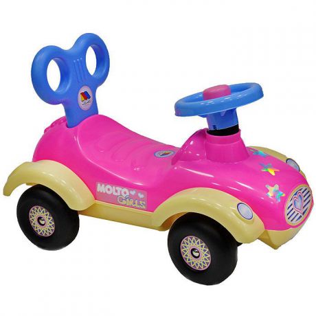 Детский автомобиль-каталка "Сабрина", цвет в ассортименте