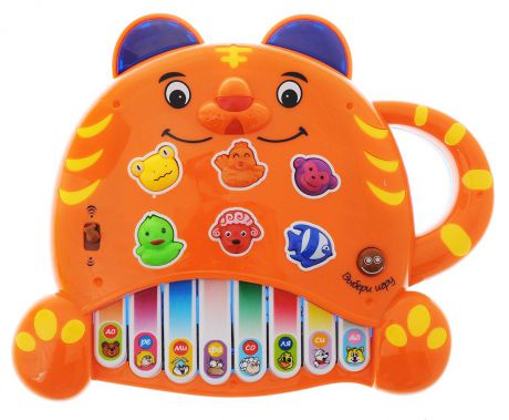 Детский музыкальный инструмент Mommy Love 8806-6 оранжевый