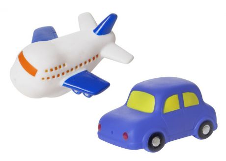 Курносики Набор игрушек для ванной Машинка и самолет