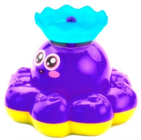 Bradex Игрушка детская для ванны Фонтан-осьминожка цвет фиолетовый