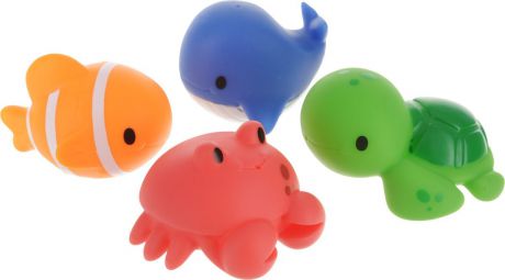 Munchkin Игрушки для ванны Морские животные 4 шт
