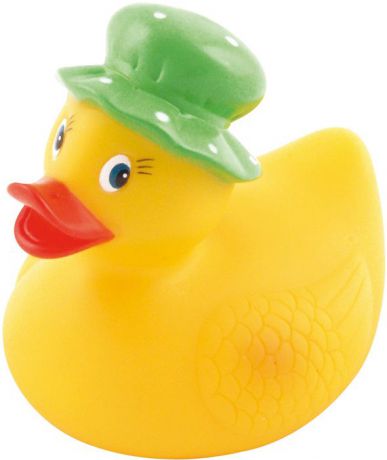 Canpol Babies Игрушка для ванны Утка в зеленой шляпе