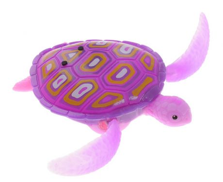 Robofish Интерактивная игрушка РобоЧерепашка цвет розовый