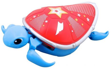 Moose Интерактивная игрушка Черепашка цвет синий красный