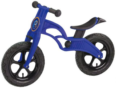 Pop Bike Беговел детский Flash с надувными колесами цвет синий