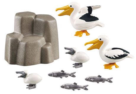 Игровой набор Playmobil Аквариум "Семья пеликанов"