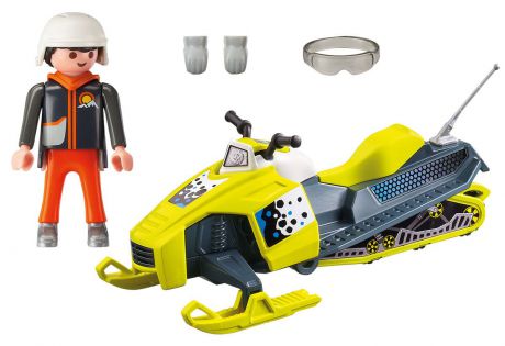 Playmobil Игровой набор Зимние виды спорта Сноумобиль