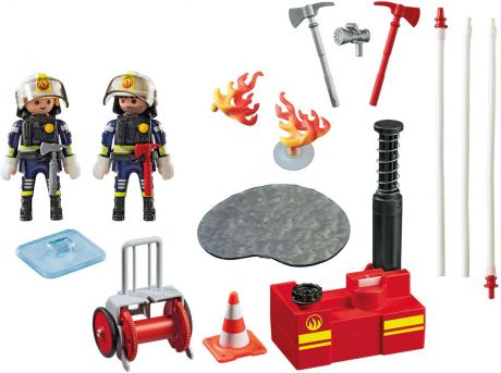 Playmobil Игровой набор Операция по тушению пожара с водяным насосом