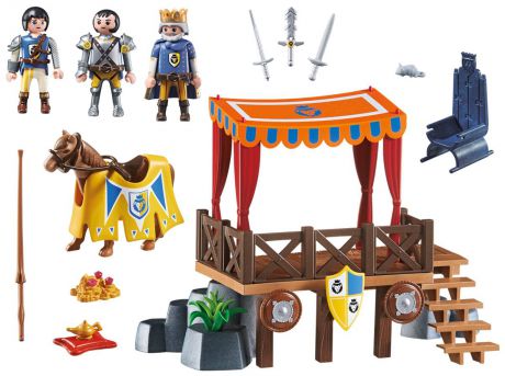 Playmobil Игровой набор Королевская Трибуна с Алексом
