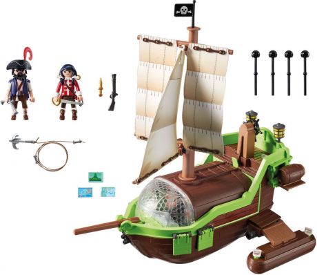 Playmobil Игровой набор Пират Хамелион с Руби
