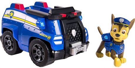 Paw Patrol Игровой набор Машинка спасателя и щенок Chase
