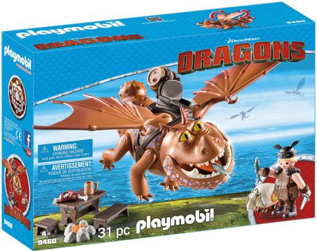 Игровой набор Playmobil Драконы "Рыбьеног и Сарделька", 9460pm