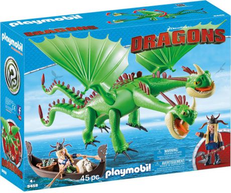 Игровой набор Playmobil Драконы "Забияка и Задирака", 9458pm
