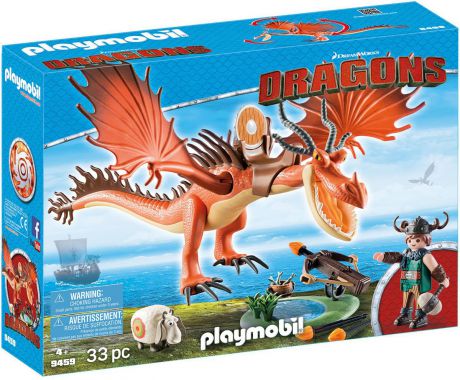 Игровой набор Playmobil Драконы "Сморкала и Криволык", 9459pm