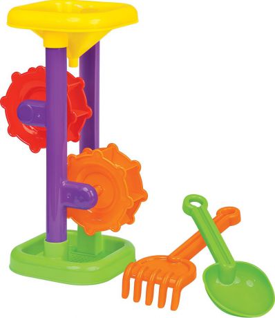 Полесье Набор игрушек для песочницы №281, цвет в ассортименте