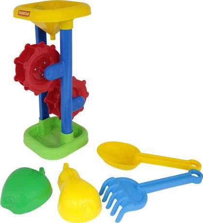 Полесье Набор игрушек для песочницы №397, цвет в ассортименте