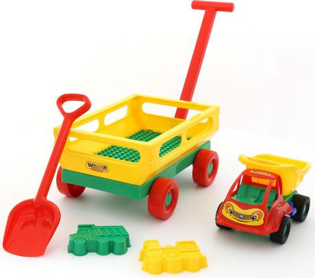 Полесье Набор игрушек для песочницы №495, цвет в ассортименте