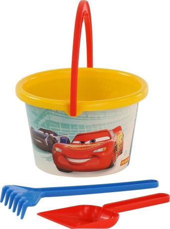 Disney / Pixar Набор игрушек для песочницы Тачки №9, 3 предмета, цвет в ассортименте