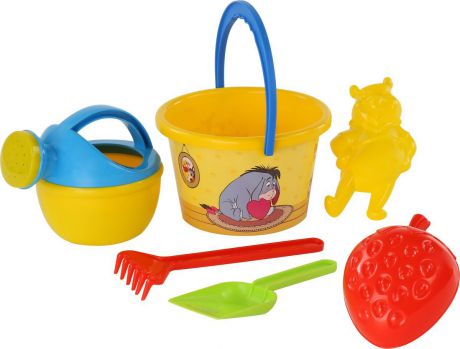 Disney Набор игрушек для песочницы Винни и его друзья №8, 6 предметов, цвет в ассортименте